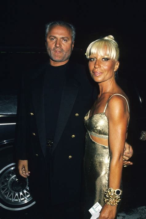 versace anos 90|donatella versace old pictures.